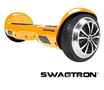 yellow swagtron hoverboard